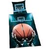 Herding Young Collection Basketball Set di Set Copripiumino singolo e federa, Co