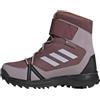 adidas Unisex - Bambini Terrex Snow Hook-And-Loop COLD.RDY Winter Shoes, Focus Olive / Pulse Olive / Orange, 38 2/3 EU