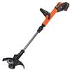 BLACK+DECKER STC1820PC-QW Tagliabordi a Batteria Litio 18V-2.0Ah, Taglio 28 cm -