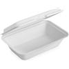 ECOCANNY, Box per Hamburger in Canna da Zucchero, Biodegradabile e Compostabile, 1000cc, 1 Scomparto, Perfetto per Ristorazione Sostenibile e Ideale per il Take-Away, 50 Pezzi