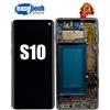 Samsung S10 SM-G973F Display InCell LCD Touch Schermo Frame Nero