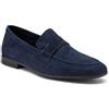 Frau Uomo Scarpe 34B5 Mocassino In Pelle scamosciata Blu
