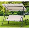 PAPILLON DONDOLO FERRO 3 POSTI 170X110X153 PAPILLON AMANTEA SEDILE IMBOTTITO TELO FI55171