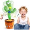 Acd & Shop Cactus Peluche Bambini Parlante Ballerino a Batterie Balla Canta Registra Ripete