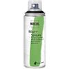 KREUL 76327 - Vernice spray nera 200 ml Classica vernice aerosol opaca a base d'acqua Ricca di pigmenti, resistente all'acqua e adatta al polistirolo Per uso interno ed esterno