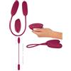 SWEET SMILE Vibratore ovetto piccolo in silicone vaginale anale con telecomando ricaricabile