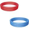 Bestway 51026-5 Piscinetta per bambini a 3 anelli da 152x30 cm