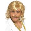 SMIFFYS Kit ospite gioco televisivo, baffi e barba, biondi Halloween