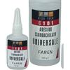 FAREN ADESIVO COLLA CIANOACRILATO C 101 UNIVERSALE GR. 20 FAREN