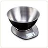 LITTLE BALANCE 8724 XB5 Inox, Bilancia da cucina elettronica, Ciotola per miscelazione Inox 1,8 litri, 5 kg, Inox/Nero