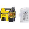 Midland C1180.01 XT70 Adventure, Radio Dual Band Ricetrasmittente Professionale Walkie Talkie & PB-X6 - Batteria per XT50/XT60, 700 mAh, Ni-MH
