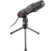 Trust Microfono USB GXT 212 Mico Usb Black e Red 23791