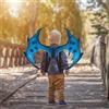 Costume da drago per bambini Wing Tail Face Cover Set per spettacolo sul