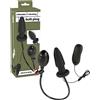 You2Toys plug anale nero in silicone nero gonfiabile fallo vibrante con telecomando black