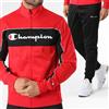 Champion Tuta CHAMPION Uomo Acetato col. Rossa- Nera