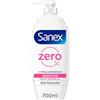 Sanex - Pompa Gel doccia Zero Sensitive Pompa - Pelli sensibili - senza sapone - 700 ml