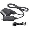 itnewparts Cavo SCART-HDMI Adattatore video SCART-HDMI Convertitore SCART-HDMI IT