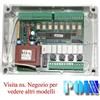 CENTRALINA CENTRALE WIRELESS TENDE DA SOLE TAPPARELLA VENEZIANE X 4 MOTORI