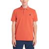 Timberland Polo da Uomo in Piqué Millers River Arancione Taglia S Cod TB0A26N...