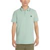 Timberland Polo da Uomo Printed Logo Millers River Verde Taglia S Cod TB0A26N...