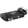 DECODER DIGITALE TERRESTRE DVB-T3 HD 1080P HDMI USB SCART COMPUTER TELEVISIONE