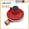 GNALI BOCIA MONDIAL REGOLATORE GAS GPL KG 10 BASSA PRESSIONE F.F. 1/2"- 1/2" TARATURA FISSA 30 mbar