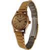 Citizen Orologio al quarzo donna Citizen quadrante champagne cassa e cinturino dorati
