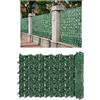 Home Tresor Siepe Artificiale Siepe Finta per Recinzione Balcone Edera Sintetica Anticaduta