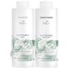Wella Professionals Wella Nutricurls Waves Shampoo 1000ml Balsamo 1000ml Capelli Ondulati