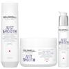 Goldwell Dualsenses Just Smooth Taming Shampoo 250ml Treatment 200ml Serum 100ml