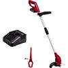 Einhell GC-CT 18/24 Li (1X2,0Ah) Tagliabordi a Batteria Power X-Change (18 V, 2,