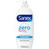 SANEX - Pompa Gel doccia Zero Family Pompa - Per tutta la famiglia - senza sapone - 700 ml