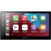 Pioneer SPH-DA160DAB-AN, ricevitore multimediale 2 DIN da 6,8 con Apple CarPlay, Android Auto, DAB+ e Bluetooth, inclusa pellicola protettiva per display