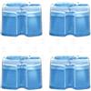 BRAUN 4 Cartucce Ricarica Lava&Rinnova CCR4 Rasoio Clean&Charge Clean&Renew