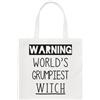 Gift Base Warning Mondiali Grumpiest Strega Regolare Borsa Stupenda Migliore Spell Fantasy