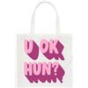 Gift Base U Ok Hun Borsa Tote Regular In Cotone Con Umorismo Sarcastico