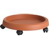 bama Vaso Terra Rotondo per Piante Giardino Fioriera Esterni in Plastica Ø 15-70 cm