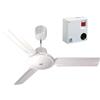 Vortice VENTILATORE SOFFITTO VORTICE 61750 NORDIK EVOLUTION R 90/36" COMANDO MURO 12955