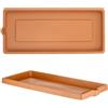 Bama Fioriera Effetto Legno 80x40x34 Cm Con Sottovaso – Per Piante Da Interno/esterno, Include Forbici In Omaggio - 2