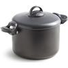 ACCADEMIA MUGNANO SPA Pentola Cuociscola Scolapasta Antiaderente con Manici Blocca Coperchio 22 cm