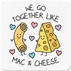 Gift Base We Go Insieme Come Mac & Formaggio Frigo Magnete Divertente Valentines Day Love