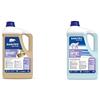 SANITEC igiene sicura Washdet - Detergente Liquido per Bucato a Mano e in Lavatrice - Bianchi e Colorati - Argan - 5 kg & Softdet - Additivo Ammorbidente Profumato Igienizzante - 5 kg