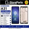 DISPLAY LCD PER SAMSUNG GALAXY A31 SM A315 F TOUCH SCHERMO OLED PARI ORIGINALE
