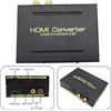 Markenlos Convertitore estrattore audio Splitter da HDMI a SPDIF ottico+ Rca L/R-1080P