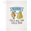 Gift Base Beware Pazzo Mac E Formaggio Uomo Strofinaccio Scherzo Divertente Cibo Amante