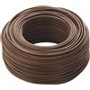 CAVI 100 METRI CAVO UNIPOLARE CORDINA FS17 MARRONE SEZIONE 1X2.5MMQ N07V2,5MA/B1