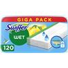 Swiffer wet 120 Panni umidi lavapavimenti pulizia pavimenti superfici al limone