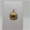 CIONDOLO MEDAGLIA ZODIACO SEGNO ZODIACALE SAGITTARIO IN ORO GIALLO 18KT 1,1 GR.