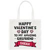 Gift Base Personalizzato Happy Valentines Giorno il Mio Stupefacente Ragazza Regular Borsa