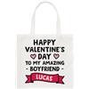 Gift Base Personalizzato Happy Valentines Giorno il Mio Stupefacente Ragazzo Regular Borsa